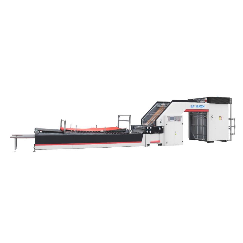 12000sheets per hour ELT-1450ZH Fully Automatic Flute Laminating machine