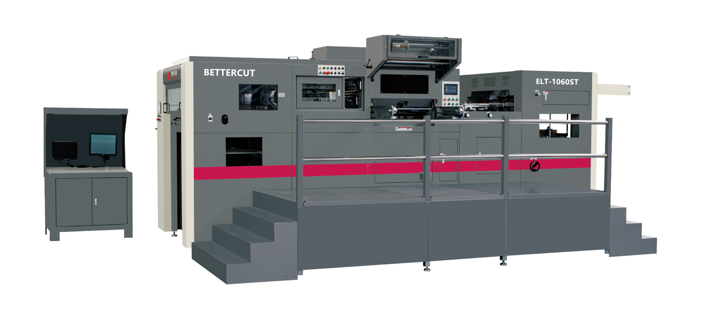 Berkualiti Tinggi ELT-1060ST Hot foiling stamping & Embossing & Die mesin pemotong