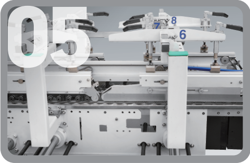 High Speed ELT-1100 multi function fold gluer for cardboard and corrugated